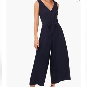 Vince Camuto  Tie Front Wide Leg Jumpsuit